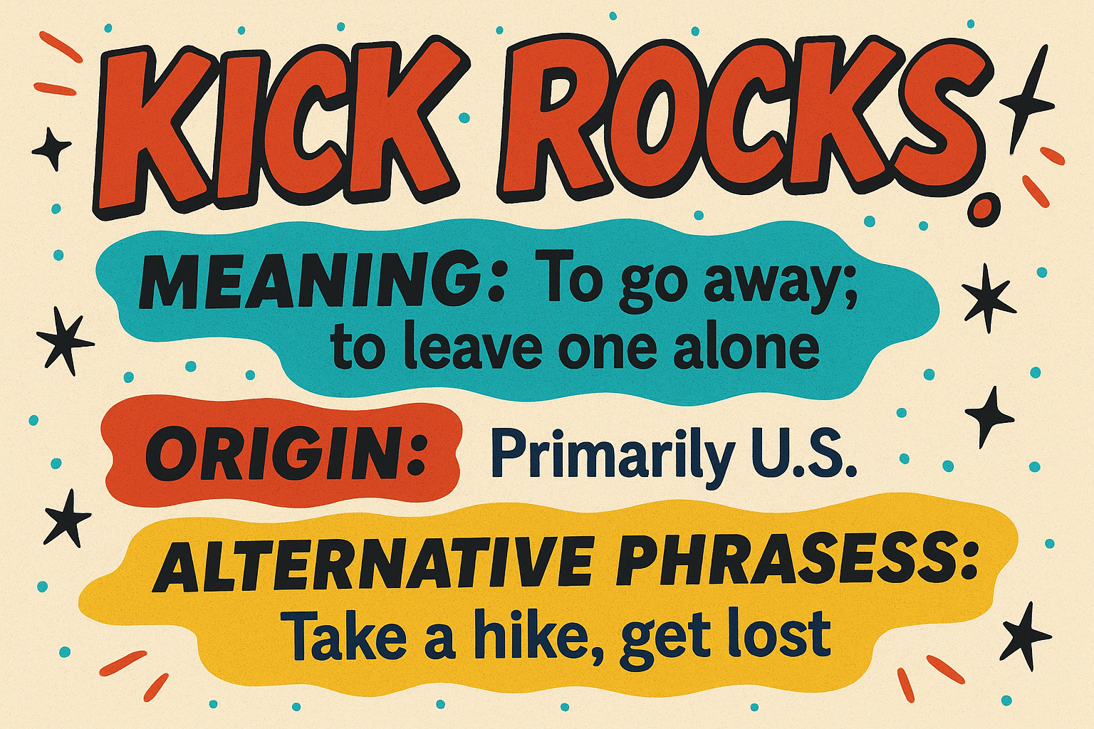 “kick rocks”: Origins, Meaning, and 25 Alternative Phrases