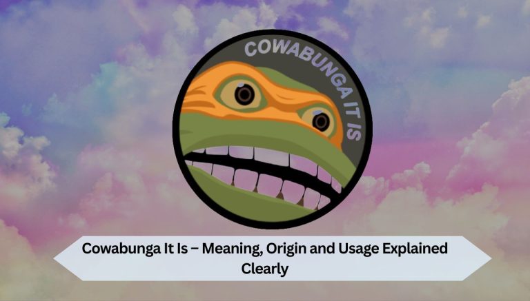 Cowabunga It Is – Meaning, Origin and Usage Explained Clearly