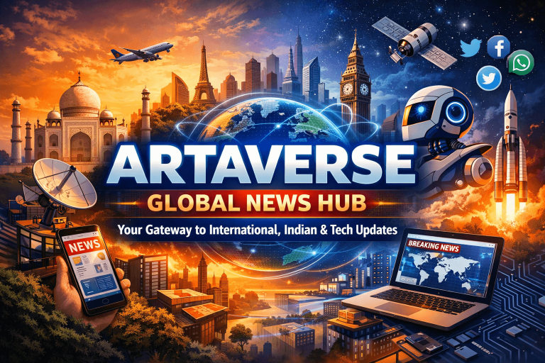 Artaverse Global News Hub: Your Gateway to International, Indian & Tech Updates