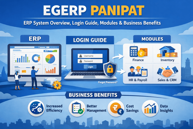 EGERP Panipat: ERP System Overview, Login Guide, Modules & Business Benefits