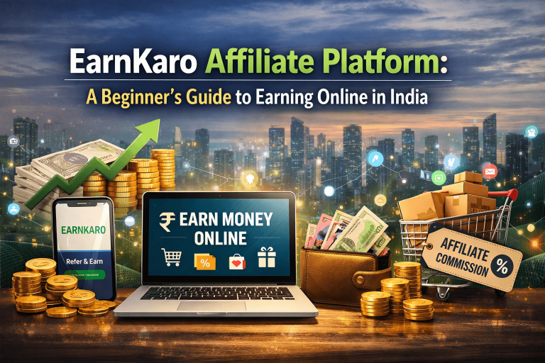 EarnKaro Affiliate Platform: A Beginner’s Guide to Earning Online in India