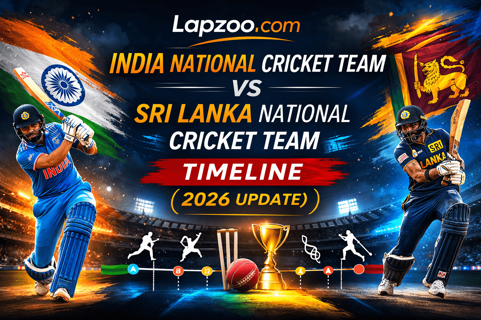 India National Cricket Team vs Sri Lanka National Cricket Team Timeline (2026 Update)