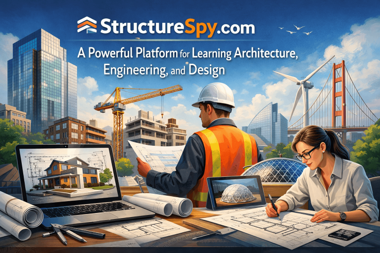 StructureSpy.com: A Powerful Platform for Learning Architecture, Engineering, and Design
