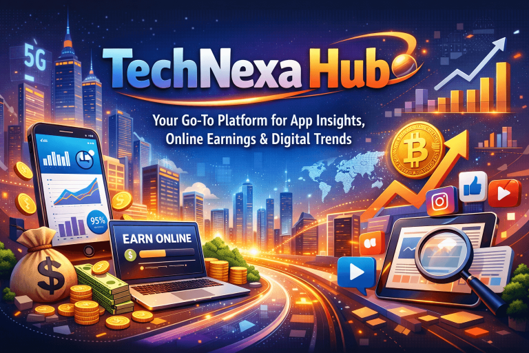 TechNexa Hub: Your Go-To Platform for App Insights, Online Earnings & Digital Trends