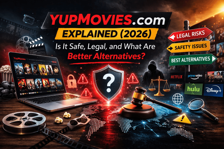 YupMovies.com Explained (2026): Is It Safe, Legal, and What Are Better Alternatives?