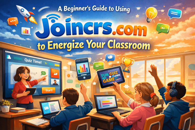 A Beginner’s Guide to Using Joincrs.com for Better Classroom Engagement