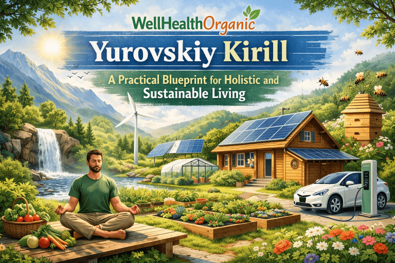 WellHealthOrganic Yurovskiy Kirill: A Practical Blueprint for Holistic and Sustainable Living