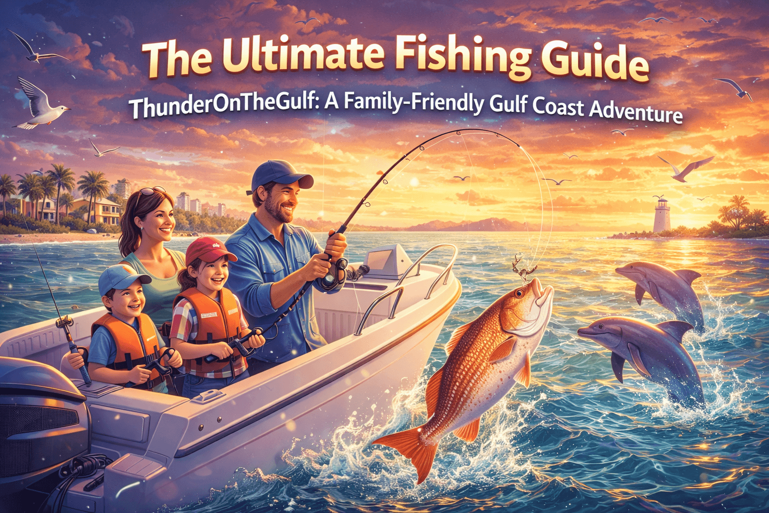 The Ultimate Fishing Guide ThunderOnTheGulf: A Family-Friendly Gulf Coast Adventure